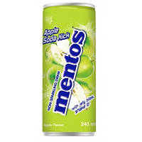 Напиток Mentos Apple Soda with Jelly Bites 240ml