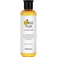 Тонер с экстрактом юдзу FarmStay Citrus Yuja Vitalizing Toner 280 мл