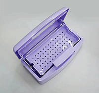 Ємність контейнер для замочування та дезінфекції інструментів фіолетовий (маленький)