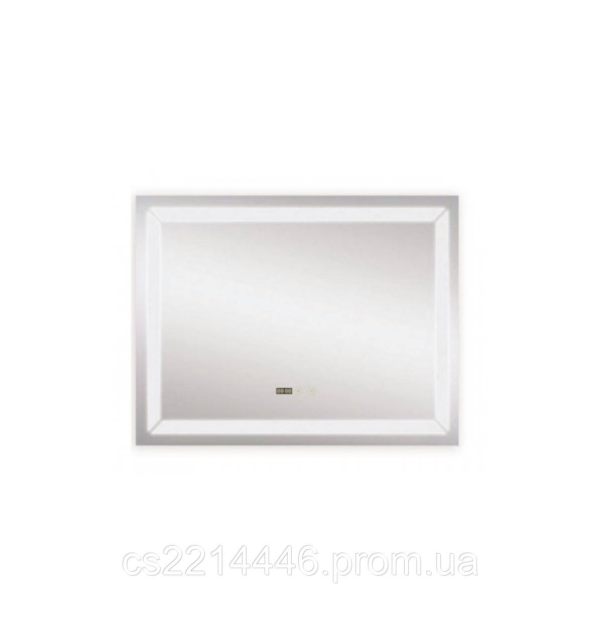 Зеркало для ванной комнаты MIXXUS LIGHT MR 01-70х50 (LED-подсветка,часы,антизапотевание) (MI6000) доставка - фото 1 - id-p1914455014