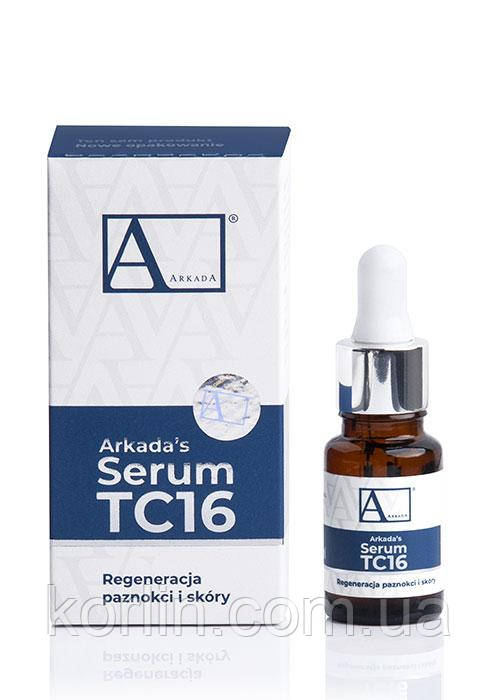 Arkada Serum TC16 Колагенова сироватка для Регенерації шкіри та нігтів 11 мл. Польща