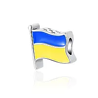 Шарм "Флаг Украины" серебро 925