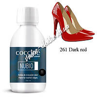 Фарба для фарбування країв шкіри Coccine NUBIO Темно червоний, 200 мл