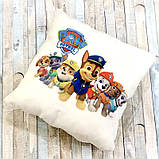 Подушка-нічник Щенячий патруль — м'яка світна подушка Paw Patrol — дитяча подушка з малюнком, фото 8