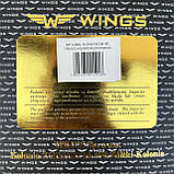 Чемодан дорожній великий ЧОРНИЙ 75х50х30 на 4 колесах з цупкої тканини CODURA 1200D 360* Валіза WINGS 1708, фото 8