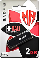 Флеш-накопитель USB 2GB Hi-Rali Taga Series Black