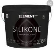 Фасадная краска ELEMENT SILIKONE, база C 2,35л