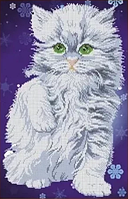 Схема для вишивки бісером Сніжок. Ціна вказана без бісера