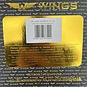 Дорожня валіза Wings AT M АБС пластик на 4 колесах, середня м'ятний, фото 10
