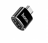 Переходник Hoco UA5 с Type-C на USB черный