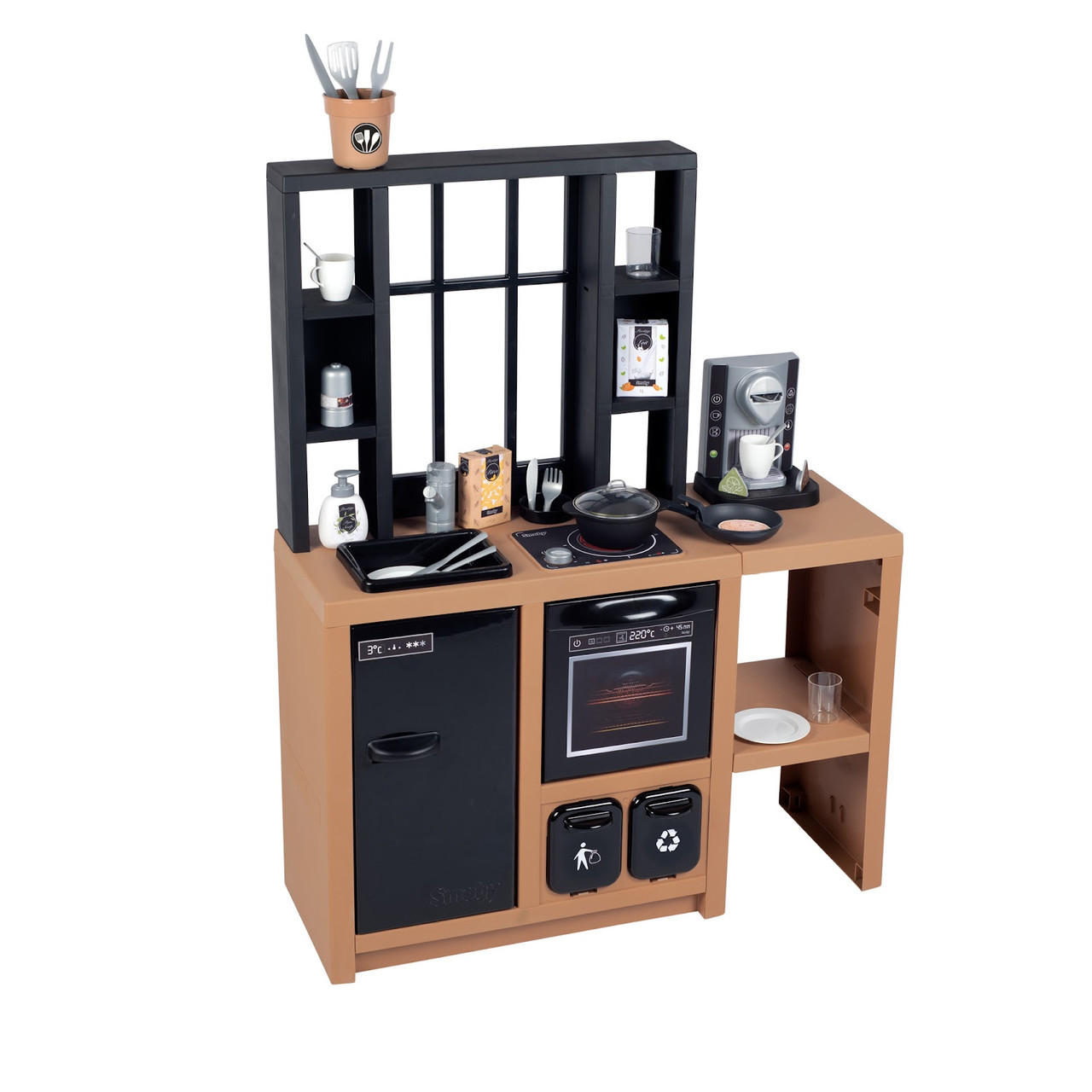 Інтерактивна кухня Лофт з кавомашиною та звуковим ефектом Smoby 312600
