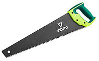 Verto Ножовка по дереву, закаленные зубья с трехгранной заточкой, 7TPI, 450мм, чехол Baumar - Знак Качества