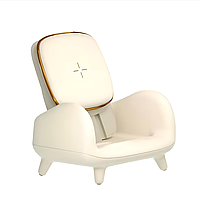 Портативное беспроводное зарядное устройство JANPIM JP-cdsf Lounge для смартфона, 15W, (white)