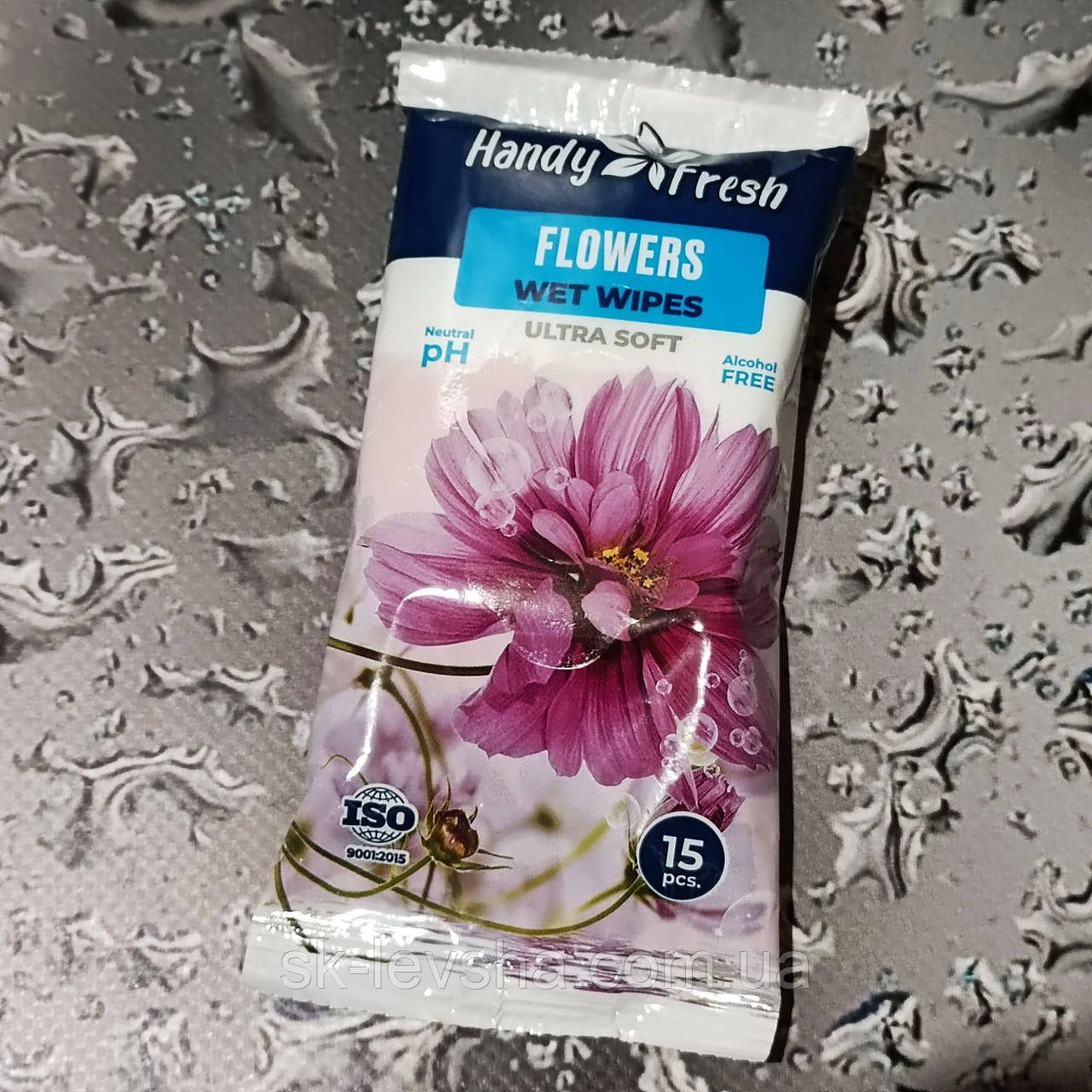 Вологі серветки 15 шт. Handy Fresh Flowers