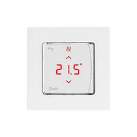 Danfoss Терморегулятор Icon RT Display On-Wall 0-40 °C, сенсорный, накладной, 24V Baumar - Знак Качества