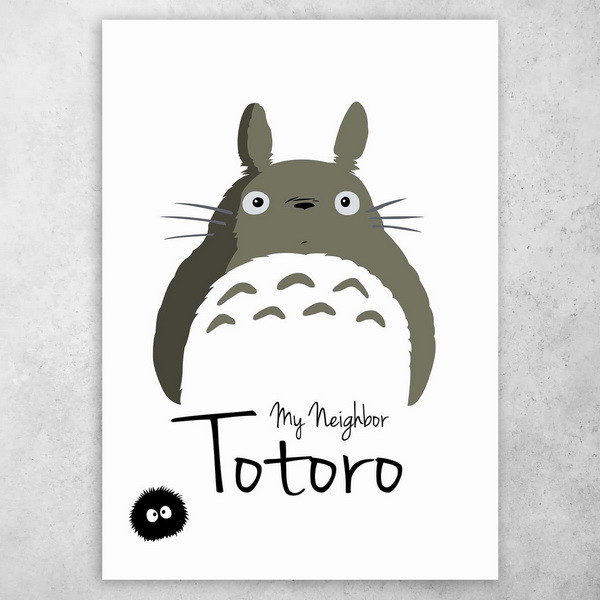 Аніме плакат постер "Мій сусід Тоторо / My Neighbor Totoro" №6, фото 1