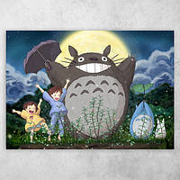 Аниме плакат постер "Мой сосед Тоторо / My Neighbor Totoro" №7