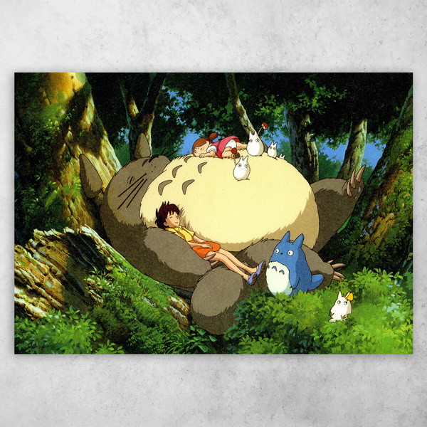 Аніме плакат постер "Мій сусід Тоторо / My Neighbor Totoro" №8, фото 1