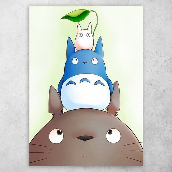 Аніме плакат постер "Мій сусід Тоторо / My Neighbor Totoro" №9, фото 1