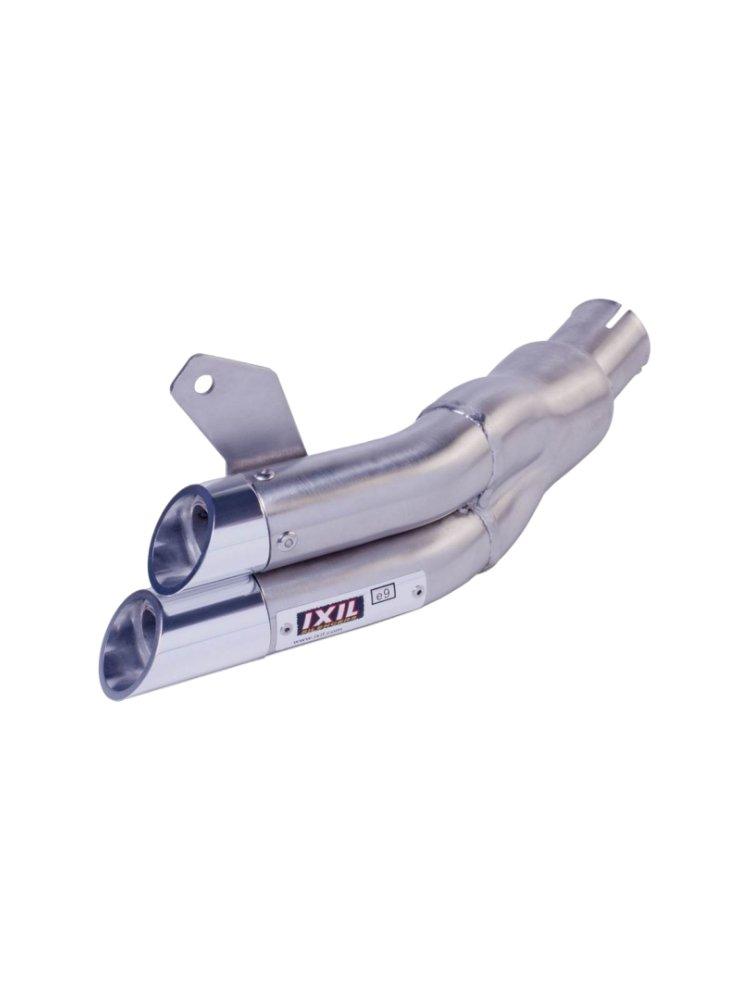 Глушник IXIL Dual Hyperlow L2X (SLIP ON) - Suzuki GSX 600 R/GSX 750 R [11-15]