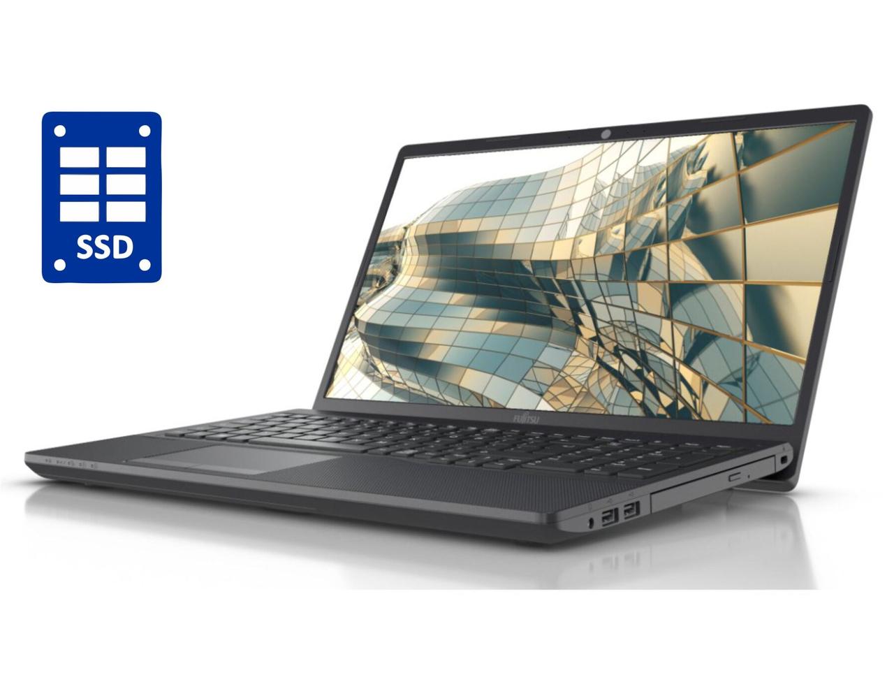 Ультрабук Fujitsu LifeBook A3510/ 15.6" (1920x1080)/ Core i3-1005G1/ 8 GB RAM/ 256 GB SSD/ UHD
