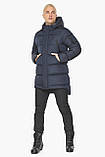 Трендова чоловіча зимова темно-синя курточка модель 63234, фото 10