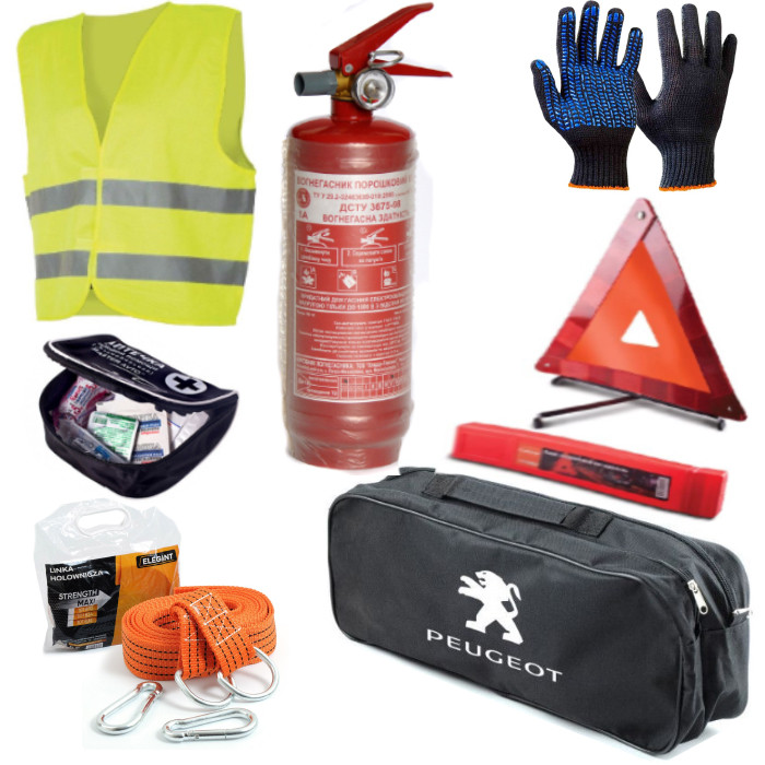 Набор автомобилиста техпомощи Peugeot для Грузовика Джипа Внедорожника, фото 1