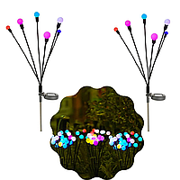 Фонарь Светильник Для Сада 2 Ветки LED Лампочки Декоративные Водонепроницаемые IPX5 Для Клумбы на Дачу 2в1 на