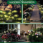 Ліхтар Світильник Для Саду 2 Комплекти 12 Різнобарвних Ліхтариків LED Лампочки Декоративні Водонепроникні, фото 9