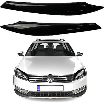 Вії фар для Volkswagen Passat B7 2010-2015 Європа Voron Glass