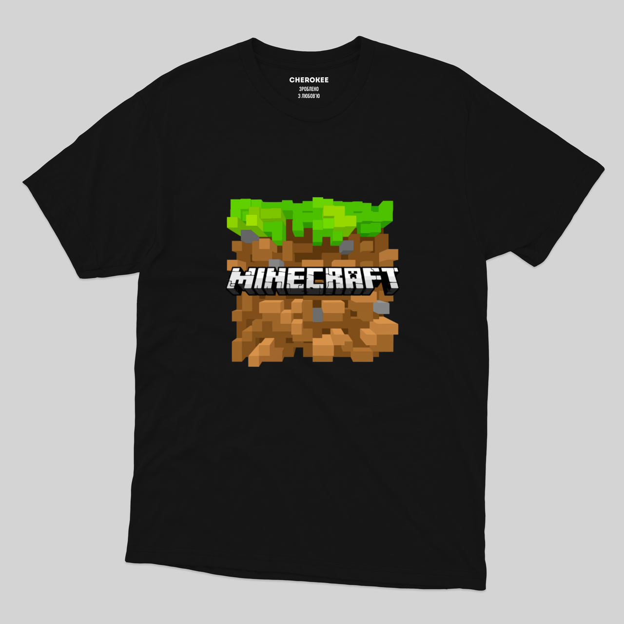 Футболка дитяча з прикольним принтом «MINECRAFT»