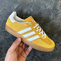 Кроссовки женские Adidas Gazelle Indoor Orange Peel White 36