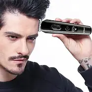 Машинка для стрижки акумуляторна VGR V-175 10 Вт 5 насадок Тример для вусів та бороди з насадками 5 в 1, фото 4