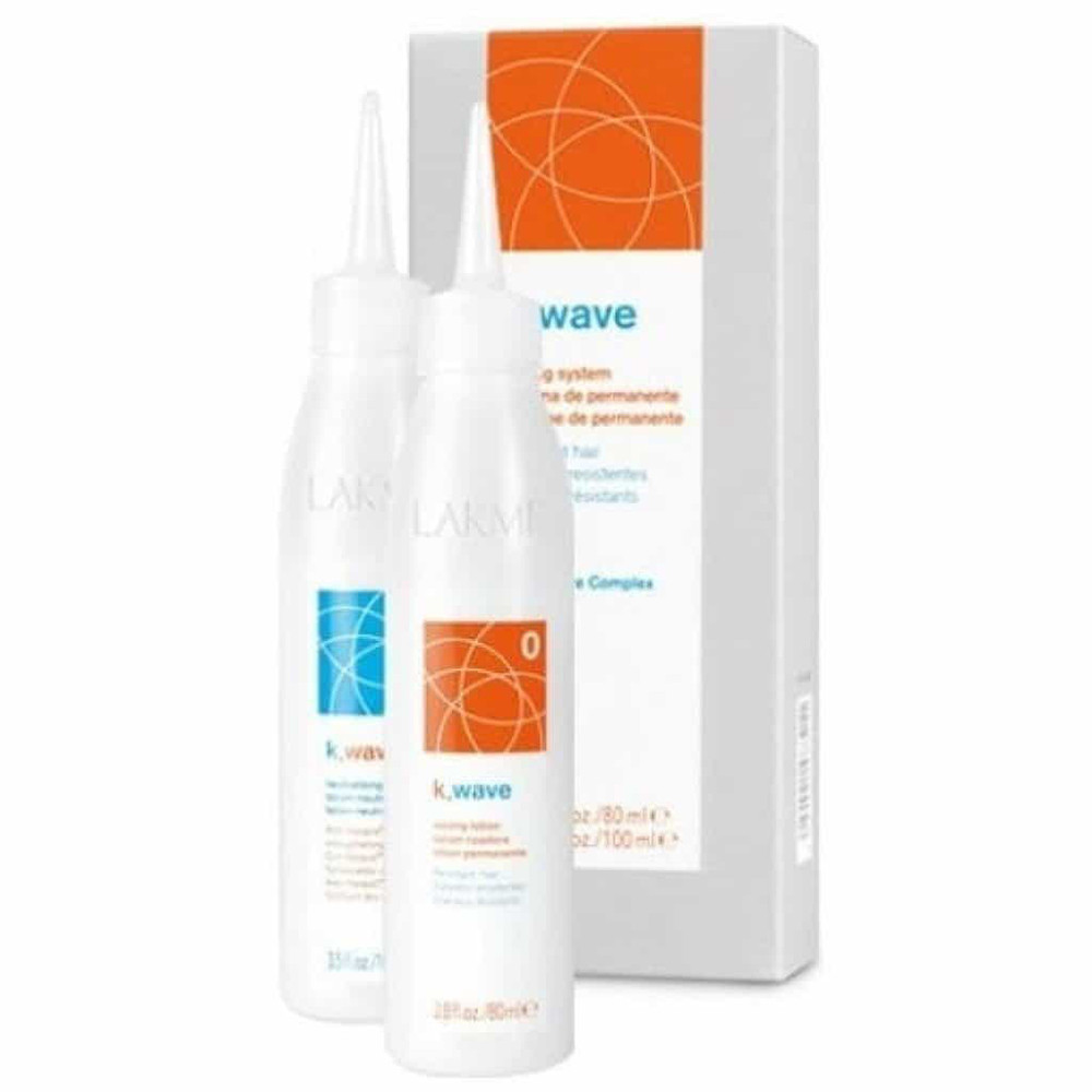 Двухкомпонентная химическая завивка для натуральных волос Lakme K.wave Waving System Resistant Hair 1 48811 - фото 2 - id-p1914622096