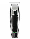 Професійна акумуляторна машинка для стрижки волосся з насадками XRPO VGR-030 чорна (41242-030_283), фото 3