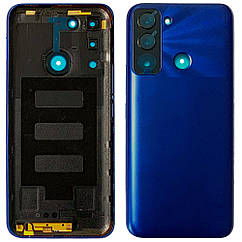 Задня кришка Tecno Pop 5 LTE BD4 BD4l синя оригінал Китай