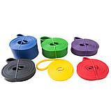 Гумка для підтягування чорна, турніка, фітнесу (еспандер гумовий спортивний) 2080x32 мм, фото 9