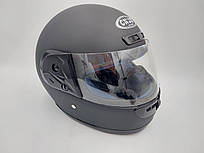 Мото шолом закритий (інтеграл) для скутера та мотоцикла з відстібним коміром. XL-XXL (60-62 см)