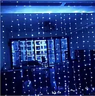 Гірлянда водоспад 200 LED 3m*2m Блакитна, фото 5