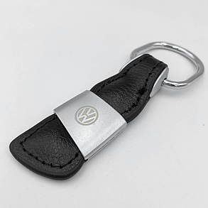 Брелок для ключів шкіряний VW (Фольцваген), фото 1
