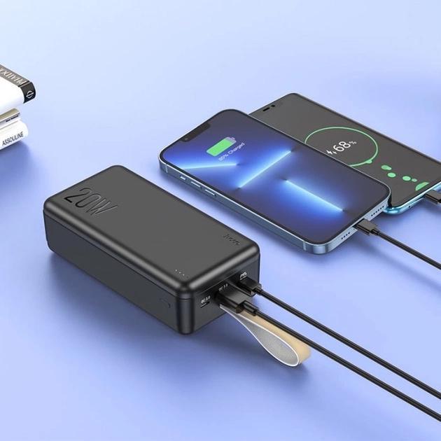 Повербанк HOCO J87B Tacker PD20W+QC3.0 30000mAh, фото 1