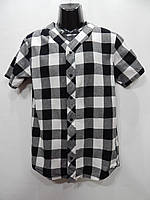 Мужская рубашка с коротким рукавом 21 men оригинал р.48 (014КР) (только в указанном размере, 1 шт)
