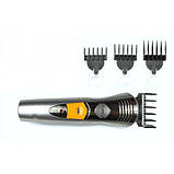 Професійна машинка для стрижки волосся та бороди з насадками XRPO KM-580A сіра (lp-90075_475), фото 4
