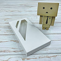 *10 шт* / Коробка / 160х80х17 мм / Біла / вікно-Кристал