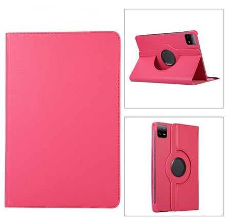 Чехол книжка 360 на Xiaomi Mi Pad 6 (11") / малиновий, фото 3