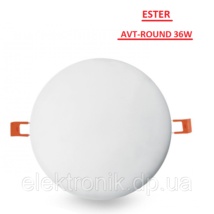 Світлодіодний світильник AVT-ROUND ESTER 36 Вт 5000 К 3500 Лм