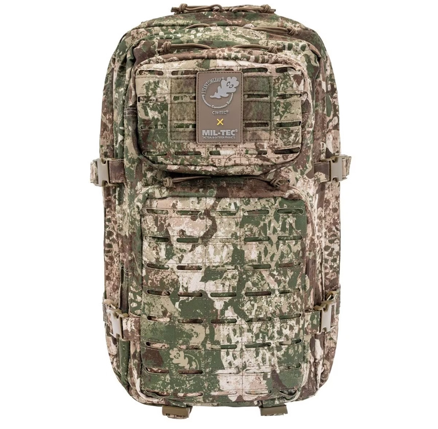 Рюкзак тактичний Mil-Tec US Assault Pack Laser Cut Large 36 л Phantomleaf WASP I Z2 14002766, фото 1
