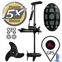 Лодочный электромотор Haswing Cayman B 55Lbs GPS чёрный