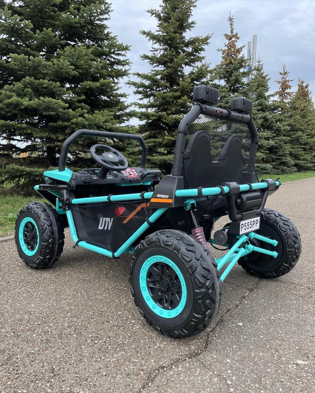 Дитячий квадроцикл Мотовездехід FORCE 1000 Sport EPS 300W (синій колір), фото 1