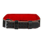 Пояс для важкої атлетики Power System PS-3030 Elite Edition шкіряний Black L, фото 3